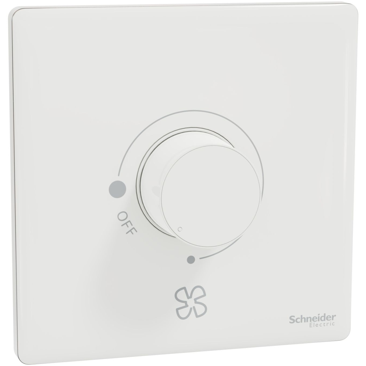 Schneider Electric 施耐德電氣 NUX31FR350_PW Unica X 風扇調速開關掣 (皎月白)