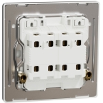 Schneider Electric 施耐德電氣 NUX32D20N_DG Unica X 20A 兩位雙極開關掣連LED指示燈 (石墨灰)