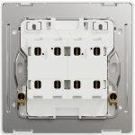 Schneider Electric 施耐德電氣 NUX32D20N_DG Unica X 20A 兩位雙極開關掣連LED指示燈 (石墨灰)