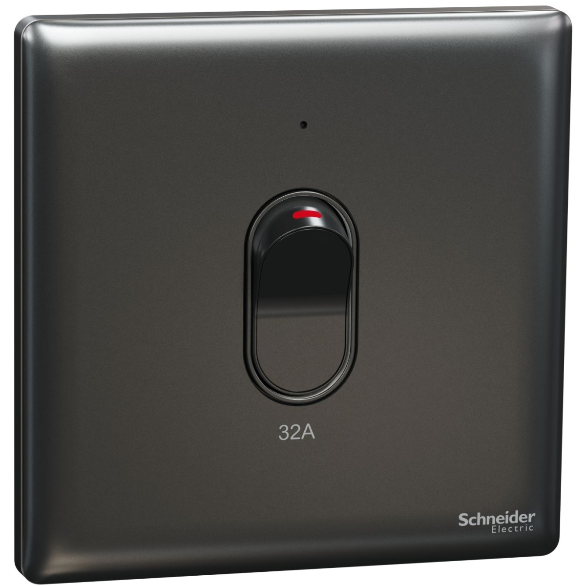 Schneider Electric 施耐德電氣 NUX31D32N_DG Unica X 32A 單位雙極開關掣連LED指示燈 (石墨灰)