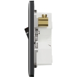 Schneider Electric 施耐德電氣 NUX31D32N_DG Unica X 32A 單位雙極開關掣連LED指示燈 (石墨灰)