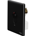 Schneider Electric 施耐德電氣 NUX31D32N_JB Unica X 32A 單位雙極開關掣連LED指示燈 (曜石黑)