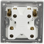 Schneider Electric 施耐德電氣 NUX31D32N_JB Unica X 32A 單位雙極開關掣連LED指示燈 (曜石黑)