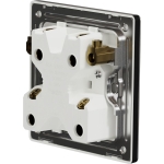 Schneider Electric 施耐德電氣 NUX31D32N_JB Unica X 32A 單位雙極開關掣連LED指示燈 (曜石黑)