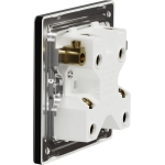 Schneider Electric 施耐德電氣 NUX31D32N_JB Unica X 32A 單位雙極開關掣連LED指示燈 (曜石黑)