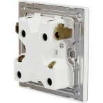 Schneider Electric 施耐德電氣 NUX31D32N_PW Unica X 32A 單位雙極開關掣連LED指示燈 (皎月白)