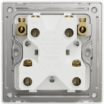 Schneider Electric 施耐德電氣 NUX31D50N_SS Unica X 50A 單位雙極開關掣連LED指示燈 (炫星銀)