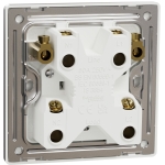 Schneider Electric 施耐德電氣 NUX31D50N_SS Unica X 50A 單位雙極開關掣連LED指示燈 (炫星銀)