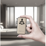 Momax UA25UKD 1-World²⁺ 100W 伸縮充電線四接口旅行充電插座 (鈦色)