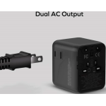 Momax UA26UKD 1-World² 20W 三接口旅行充電插座 (黑色)