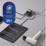 Momax UA27UKL2 1-World² 20W 三接口旅行充電插座 (砂岩色)