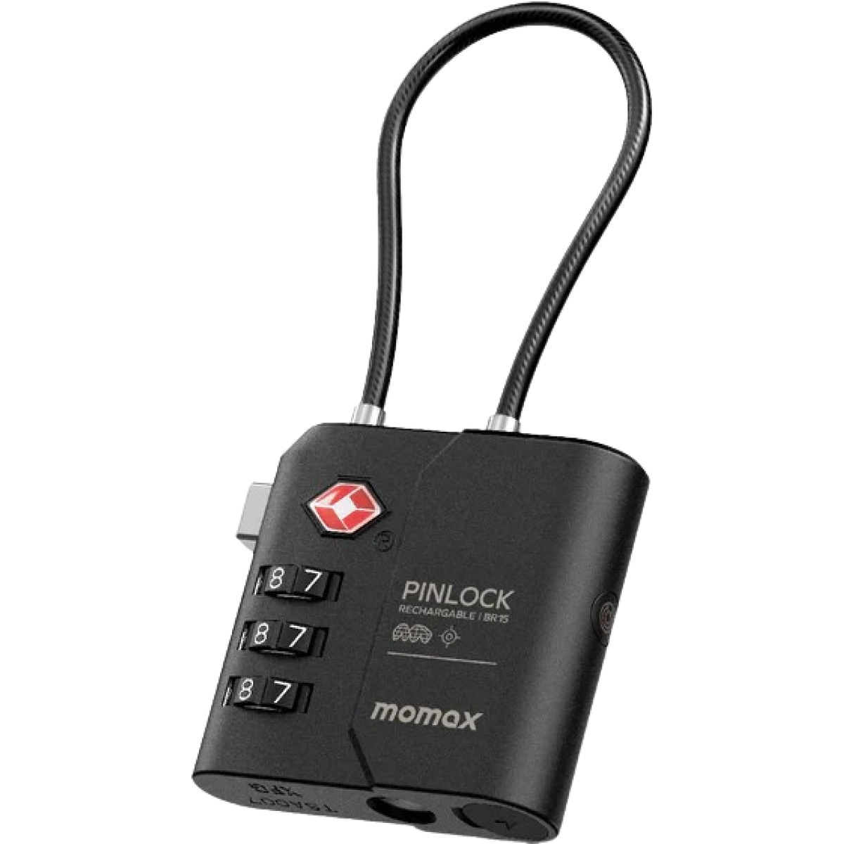 Momax BR15D PinLock TSA 鎖頭 Find My 全球定位器