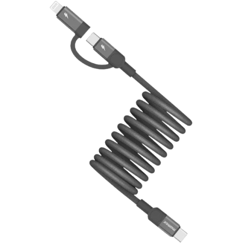 Momax DL58D Mag.Link - USB-C to C & Lightning 磁吸連接線 (1米)