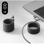 Momax DL58D Mag.Link - USB-C to C & Lightning 磁吸連接線 (1米)