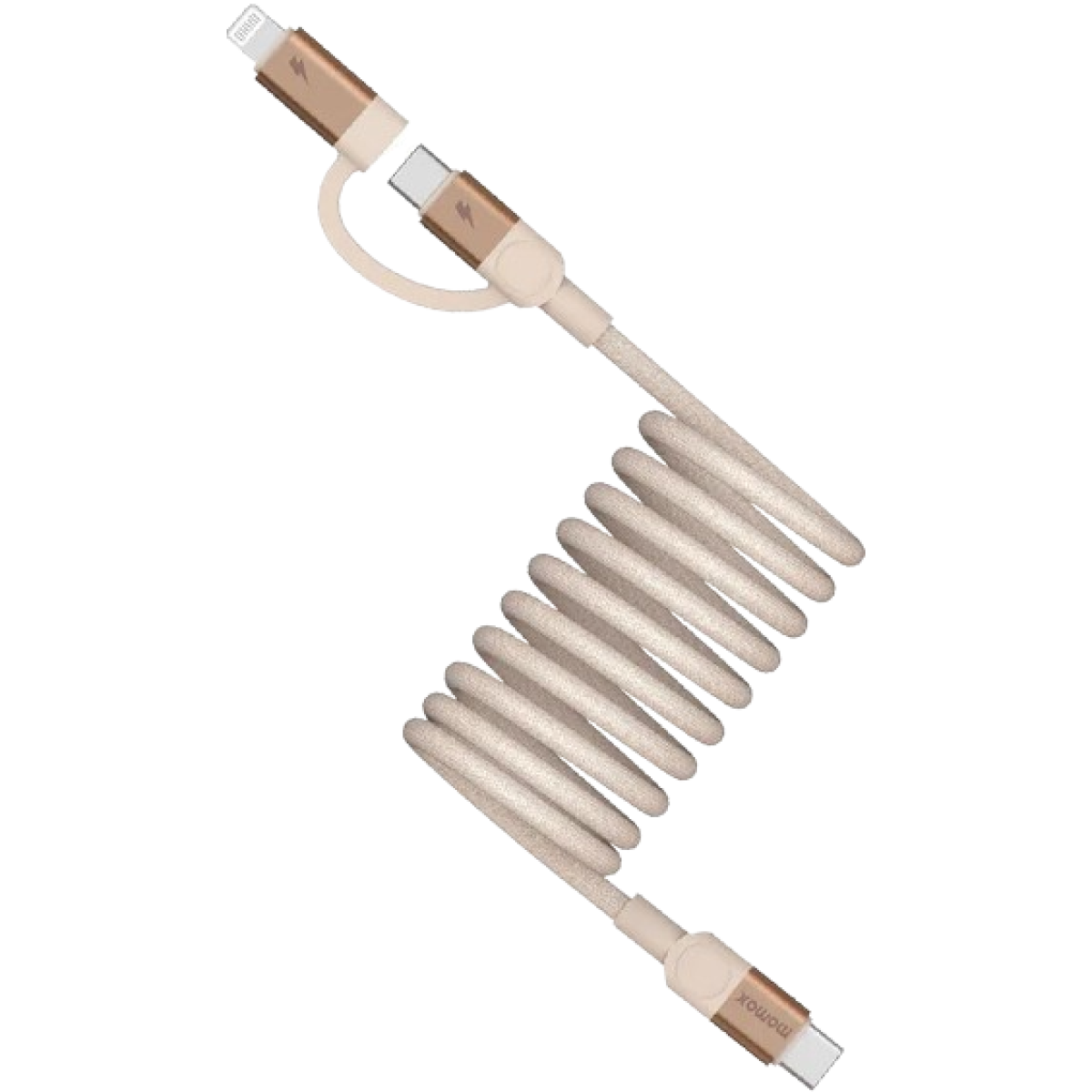 Momax DL60L2 Mag.Link - USB-C to C & Lightning 磁吸連接線 (2米)