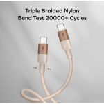 Momax DC56L2 Mag.Link - 100W USB-C to 雙 USB-C 2M 磁吸連接線