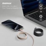 Momax DC61L2 Mag.link 60W USB-C to USB-C 磁吸連接線 (2米)
