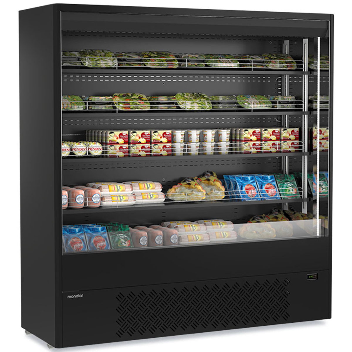 Mondial Framec MURALES 19 B 954公升 意大利MF超市冷藏櫃 (黑色)