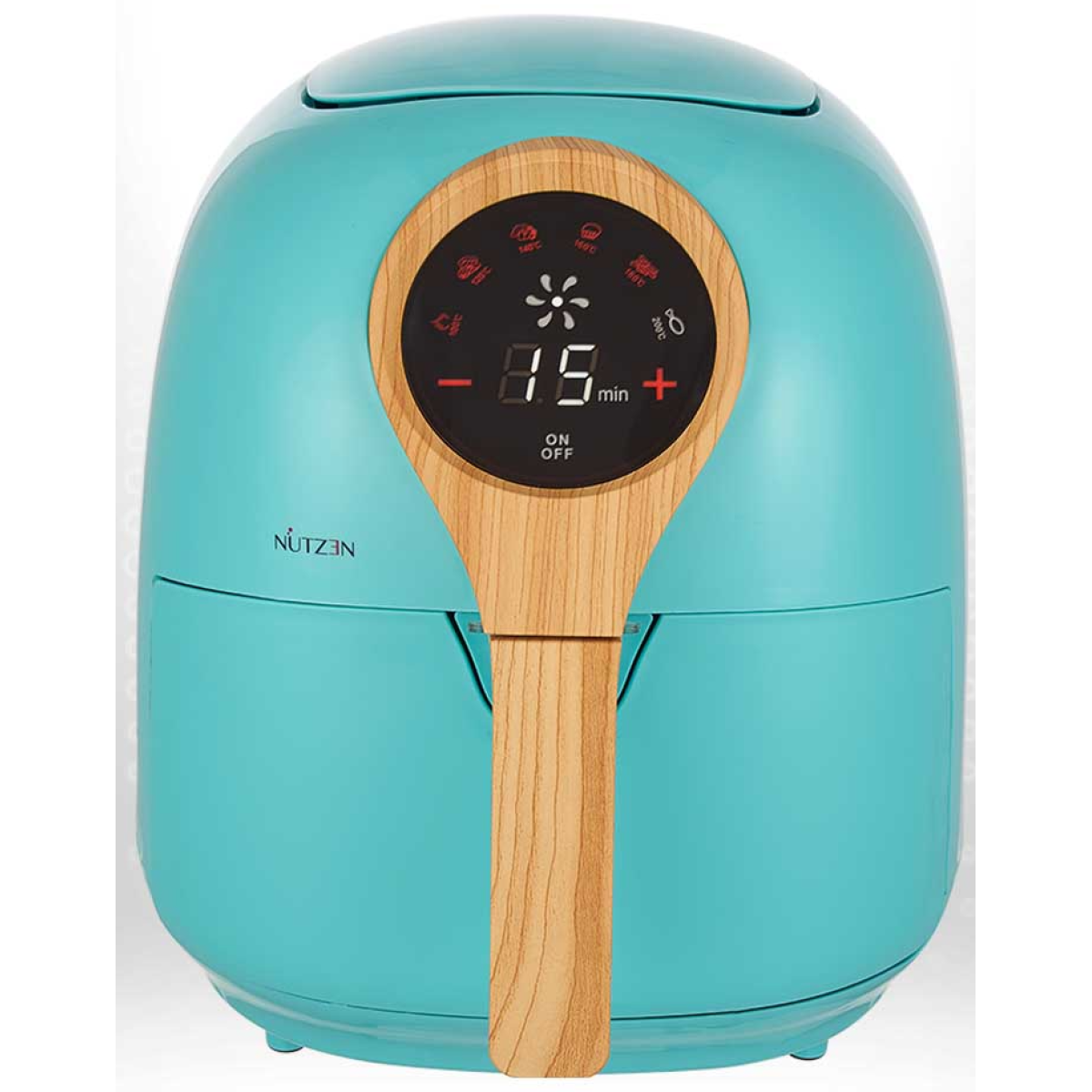 【展銷品】 Nutzen 樂斯 NAF-38TB 3.8公升 輕觸式氣炸鍋 (湖水綠色)