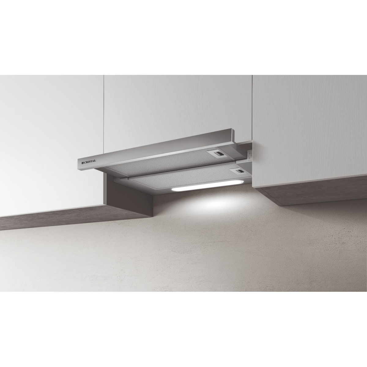 Cristal 尼斯 T600GT 60厘米 1000m³/h 抽拉式抽油煙機