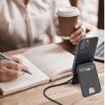 Momax SR51D 1-Wallet 磁吸可調式支架卡夾