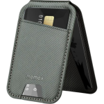 Momax SR29E 1-Wallet磁吸卡片套支架 (灰色)