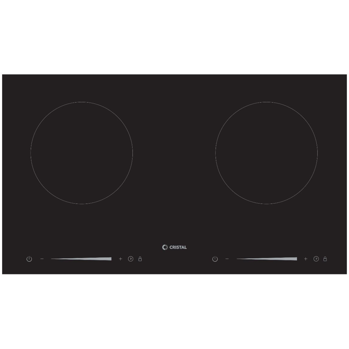 Cristal 尼斯 CI-268-3 71厘米 2800W 嵌入/座檯式雙頭電磁爐