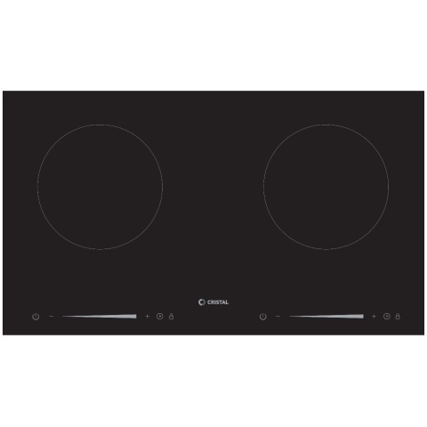 Cristal 尼斯 CI-268-3 71厘米 2800W 嵌入/座檯式雙頭電磁爐