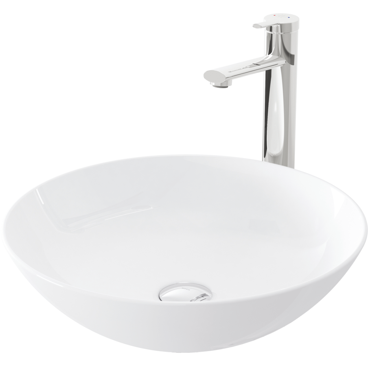 TOTO LW578J 圓形台上洗臉盆