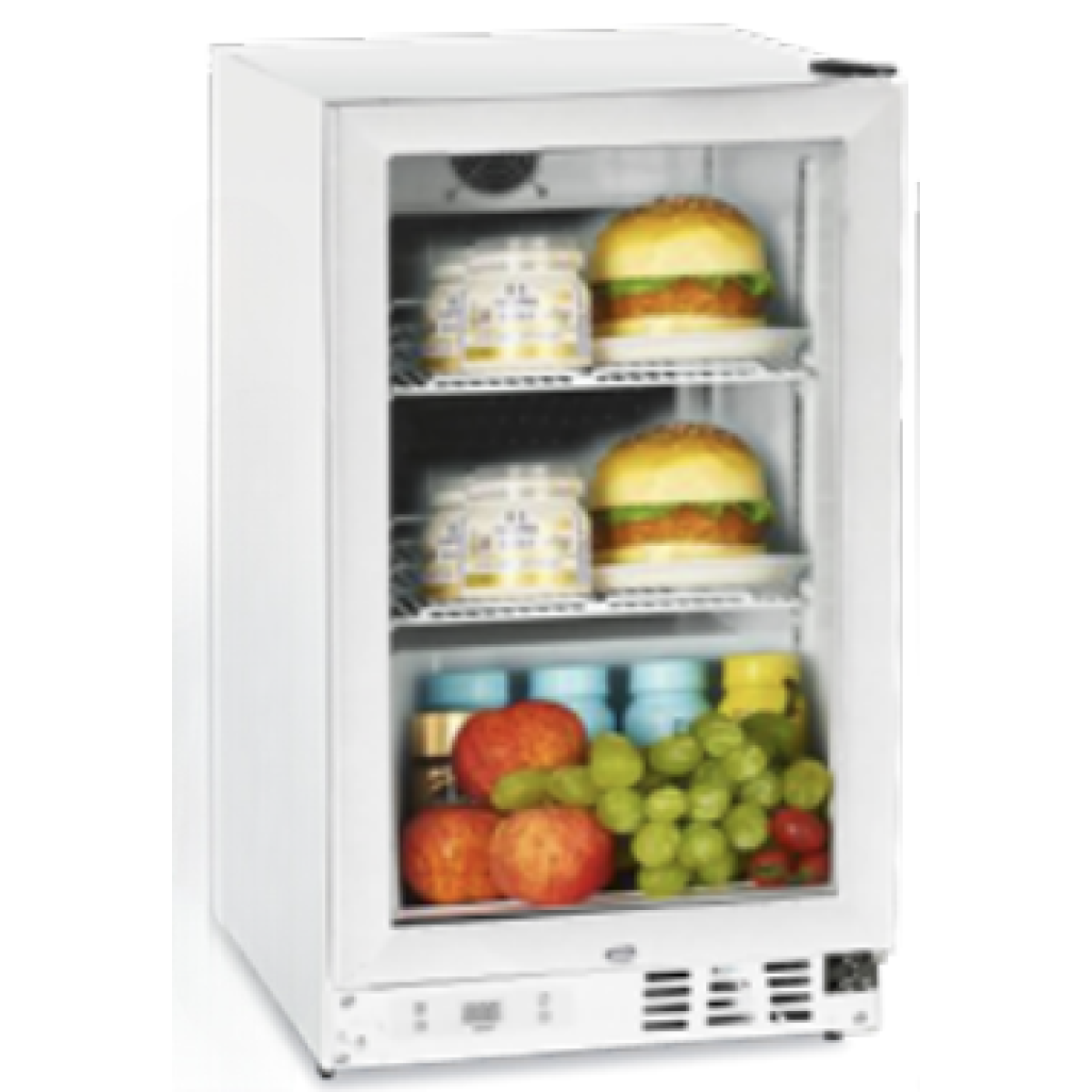 Verygood SC-85 80公升 桌上型展示雪櫃 (白框)