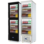 Luen Pun 聯品 LG4-360F-2 360公升 立式上下門冷藏展示櫃 (黑框)