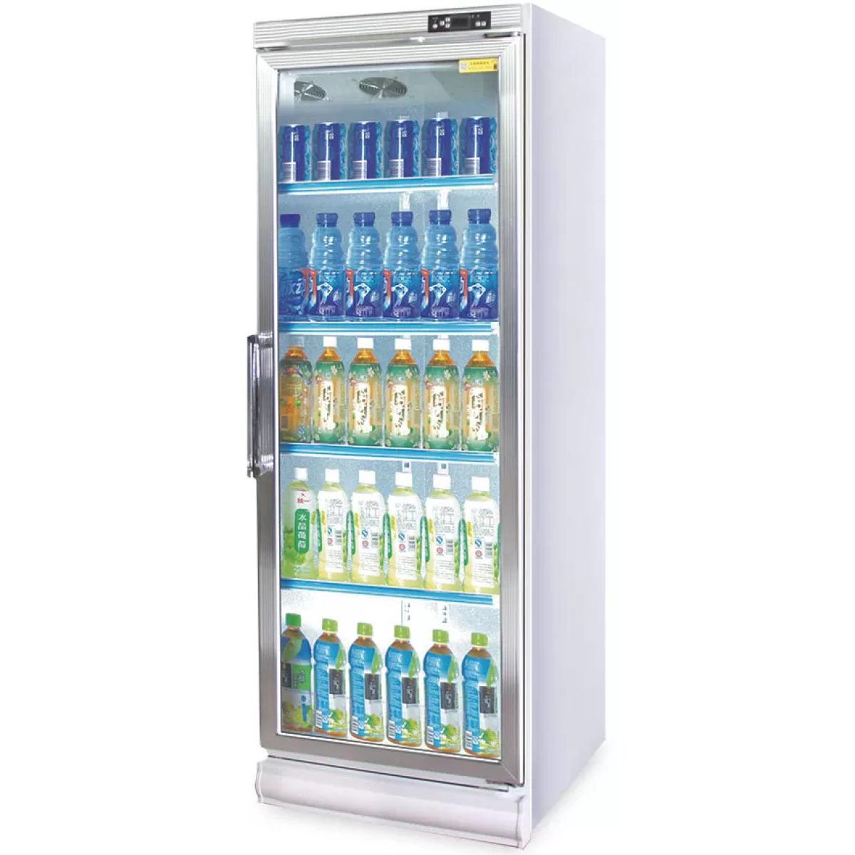 Luen Pun 聯品 LG4-600FC 600公升 機後型平頂風冷鋁合金單門展示櫃