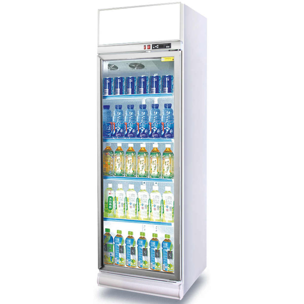 Luen Pun 聯品 LG4‑590LF‑H 590公升 高溫鋁合金單門展示櫃 (金框)