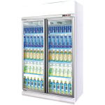 Luen Pun 聯品 LG4-980LF-2H 980公升 高溫鋁合金雙門展示櫃 (銀框)