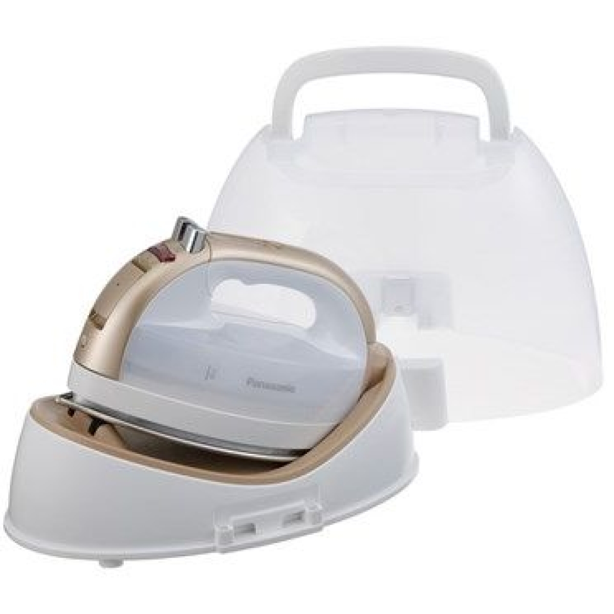 Panasonic 樂聲 NI-WL75 2200W 不鏽鋼底板無線蒸氣熨斗 (金色)