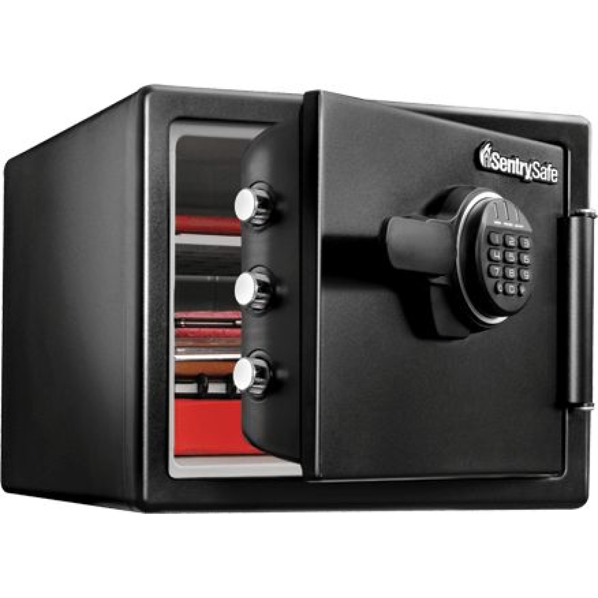 SentrySafe SFW082ESB 防火防水電子密碼鎖夾萬