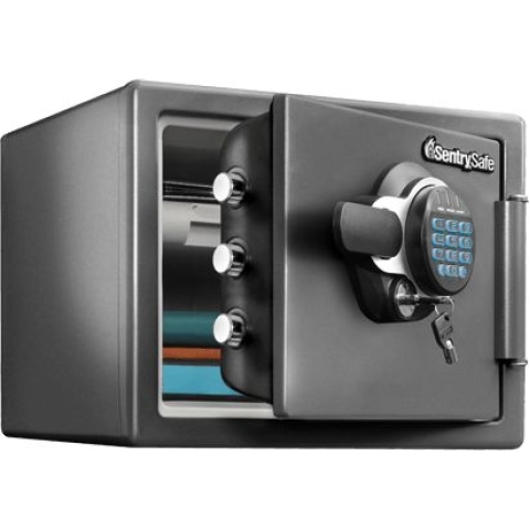 SentrySafe SFW082GTC 防火防水電子密碼鑰匙雙重鎖夾萬