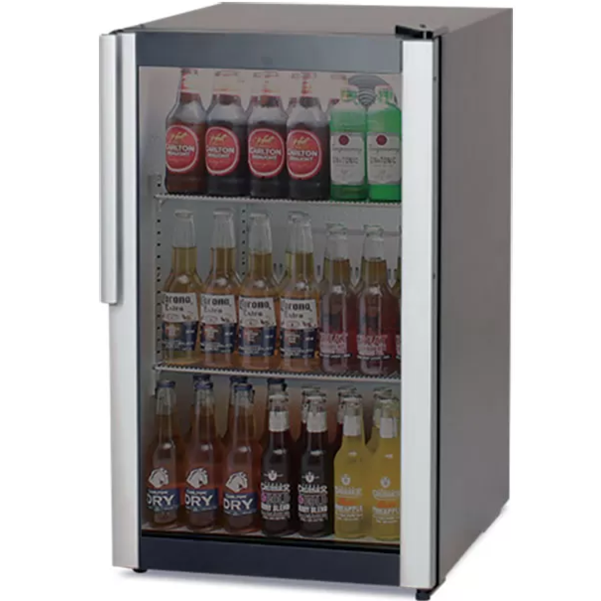 VESTFROST M85 124公升 玻璃門展示櫃