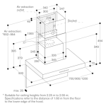 Gaggenau AW240190 90厘米 掛牆式抽油煙機