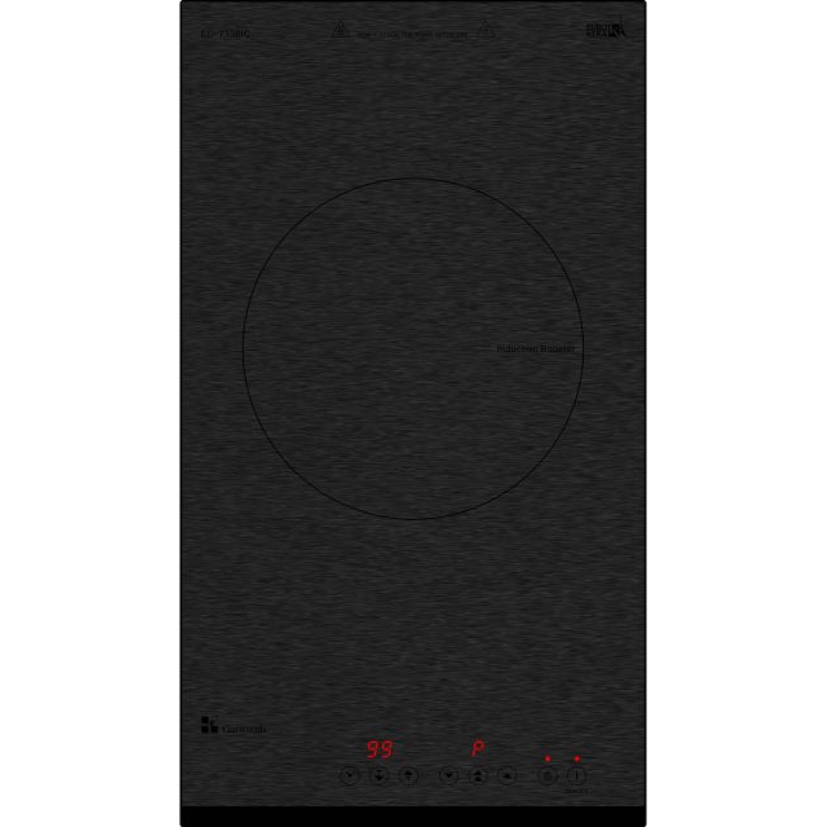 Garwoods 英國樂思 EC-7130IC 29厘米 2800W Series 7 Domino 嵌入式單頭電磁爐 (拉絲鉛灰玻璃)