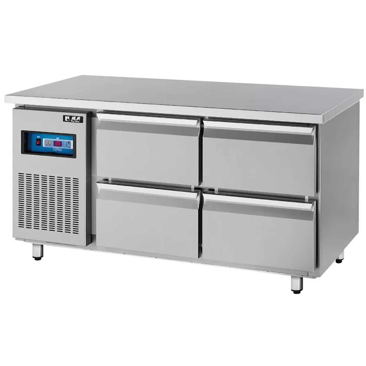 RUEY SHING 瑞興 RS-TD004 200公升 冷藏雙抽屜式 工作台雪櫃