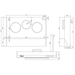 Rasonic 樂信 RRH-G7E 71厘米 易拆式抽油煙機 (按鈕式)