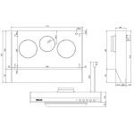 Rasonic 樂信 RRH-G7H 71厘米 電熱除油 易拆洗抽油煙機 (按鈕式)