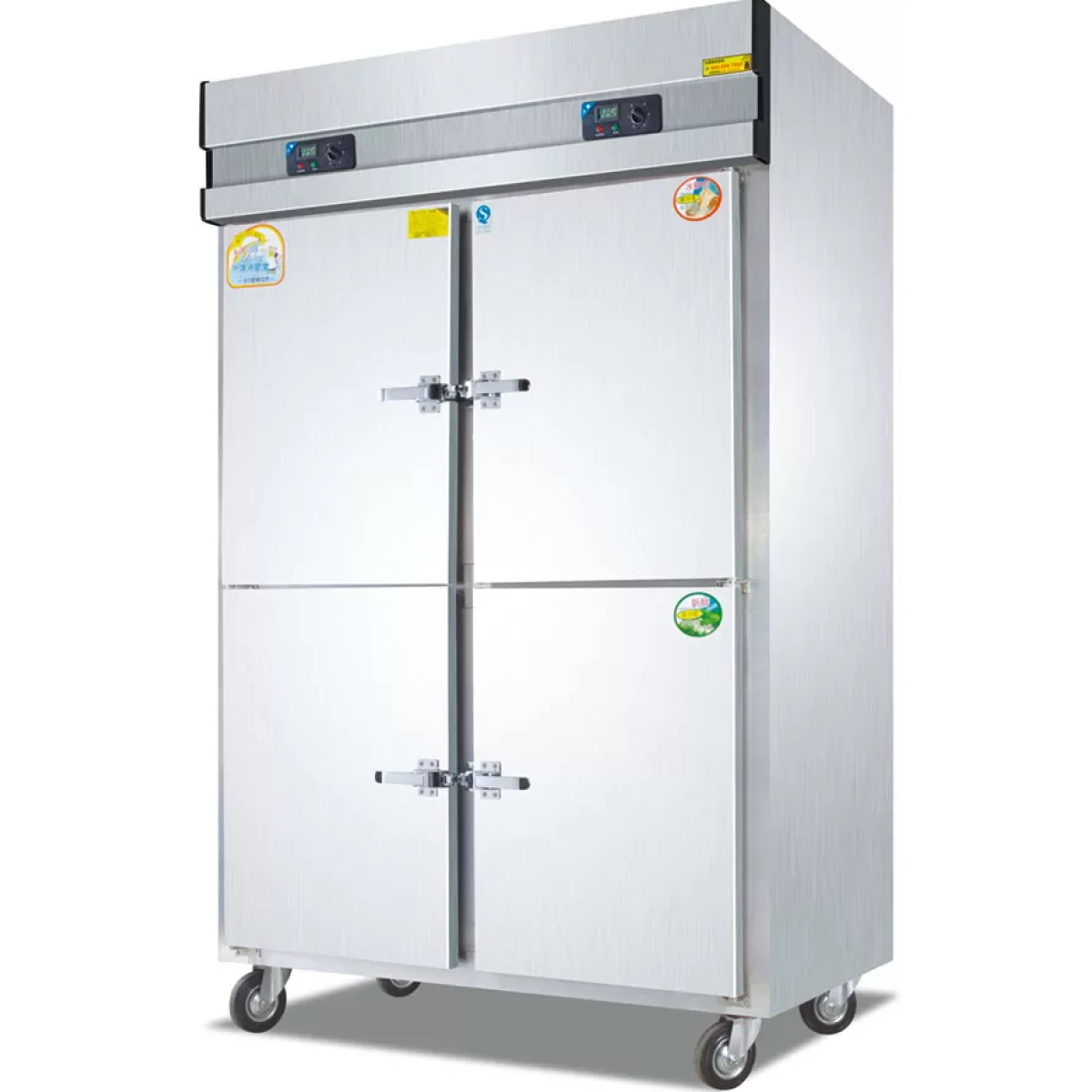 AOYIXING 澳意星 CF-1000L4CB 1000公升 不銹鋼四門直冷冷凍／冷藏櫃