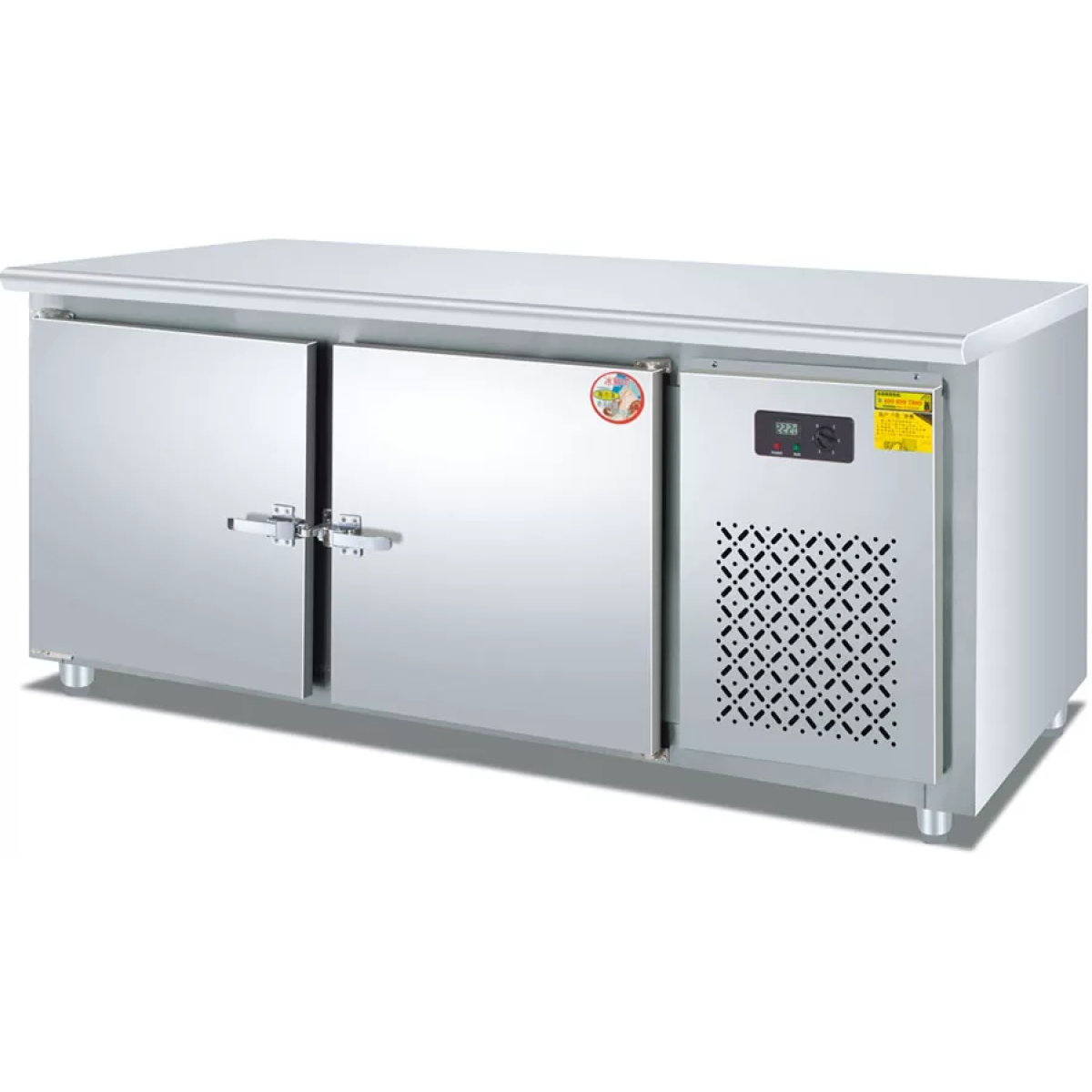 AOYIXING 澳意星 CF-505L2C 400公升 不銹鋼明管直冷兩門工作台