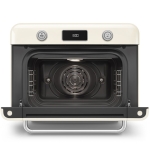 Smeg COF01CRUK 30公升 50's Style 座檯式蒸焗爐 (奶白色)