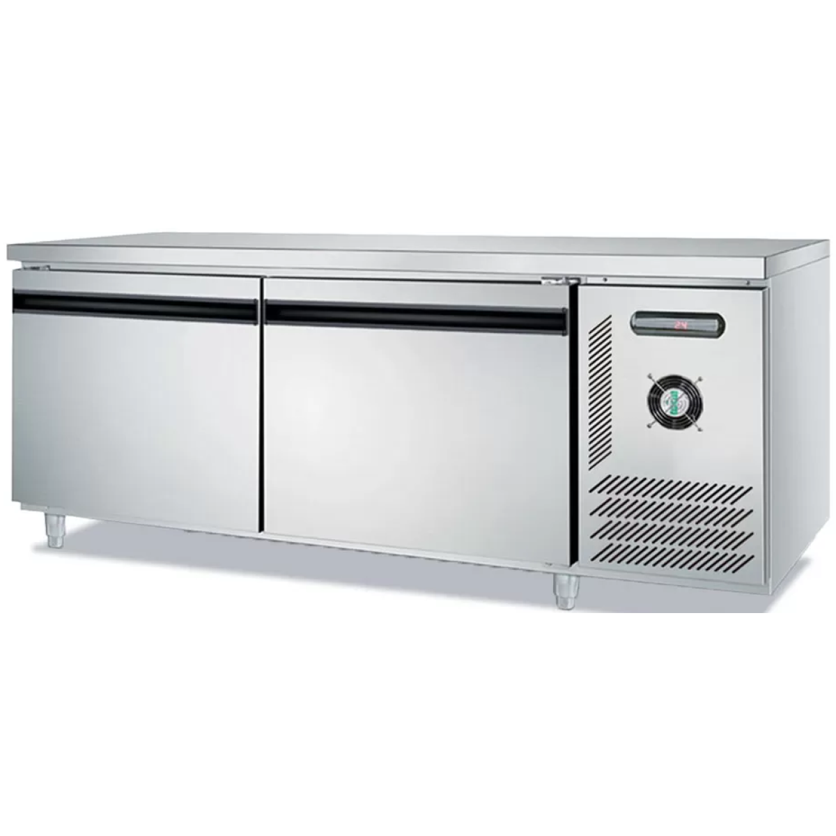 AOYIXING 澳意星 ENG-520L2F-W 246公升 不銹鋼冷凍兩門工作台雪櫃