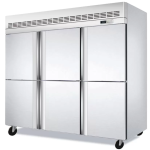 AOYIXING 澳意星 AGL-1.6L6FD 1100公升 不銹鋼冷藏企身六門工程櫃