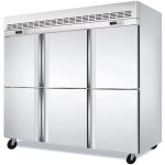 AOYIXING 澳意星 AGL-1.6L6FS 1100公升 不銹鋼冷凍 / 冷藏企身六門工程櫃 (雙溫)