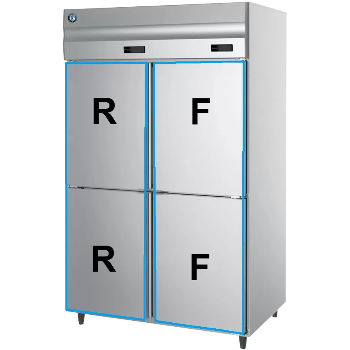 Hoshizaki 星崎 HRF-128MA-S 862公升 銀星雙溫四門雪櫃